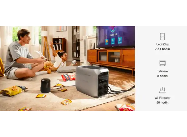 EcoFlow DELTA 3 Plus nabíjacia stanica