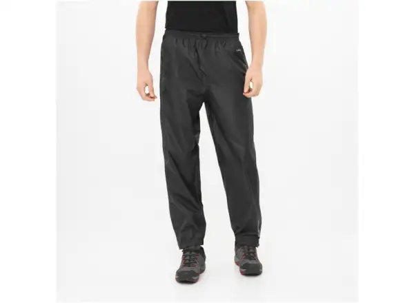 Viking Active Line Rainier pánske celorozopínacie nohavice Black