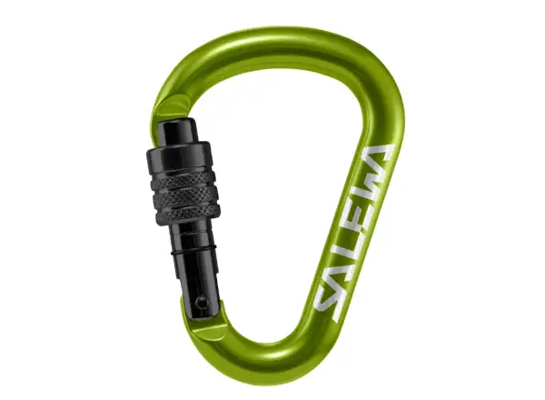 Salewa HMS Skrutka G2 karabína S Fluo Green