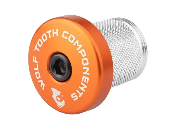 Wolf Tooth COMPRESSION PLUG jež do karbónového stĺpika 1 1/8" oranžová