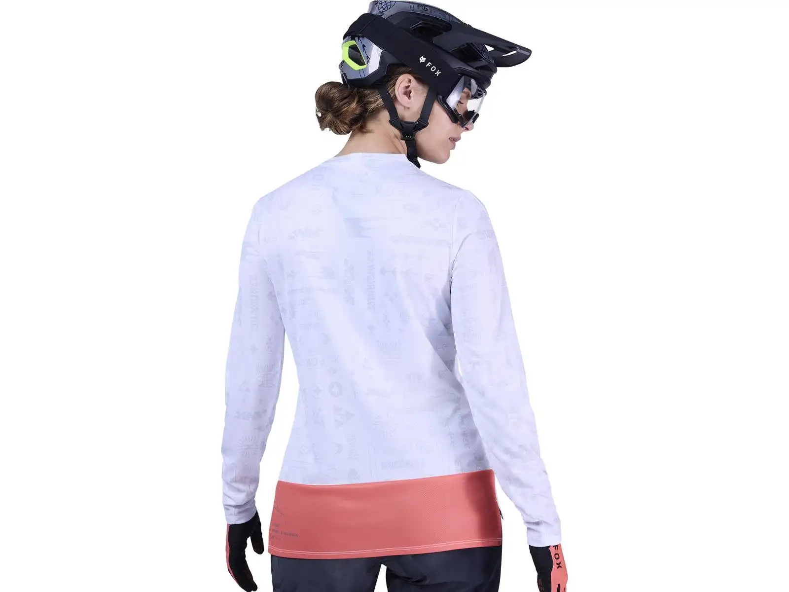 Fox Ranger Lunar SE dámsky dres dlhý rukáv White