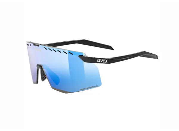 Uvex Pace Stage ColorVision okuliare Black Matt/Mirror Blue