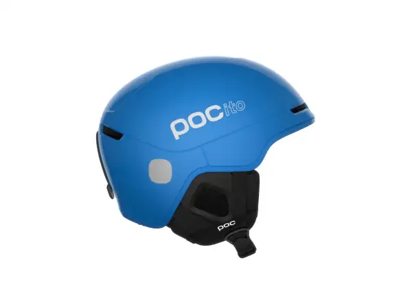 POC POCito Obex MIPS detská lyžiarska helma Fluorescent Blue