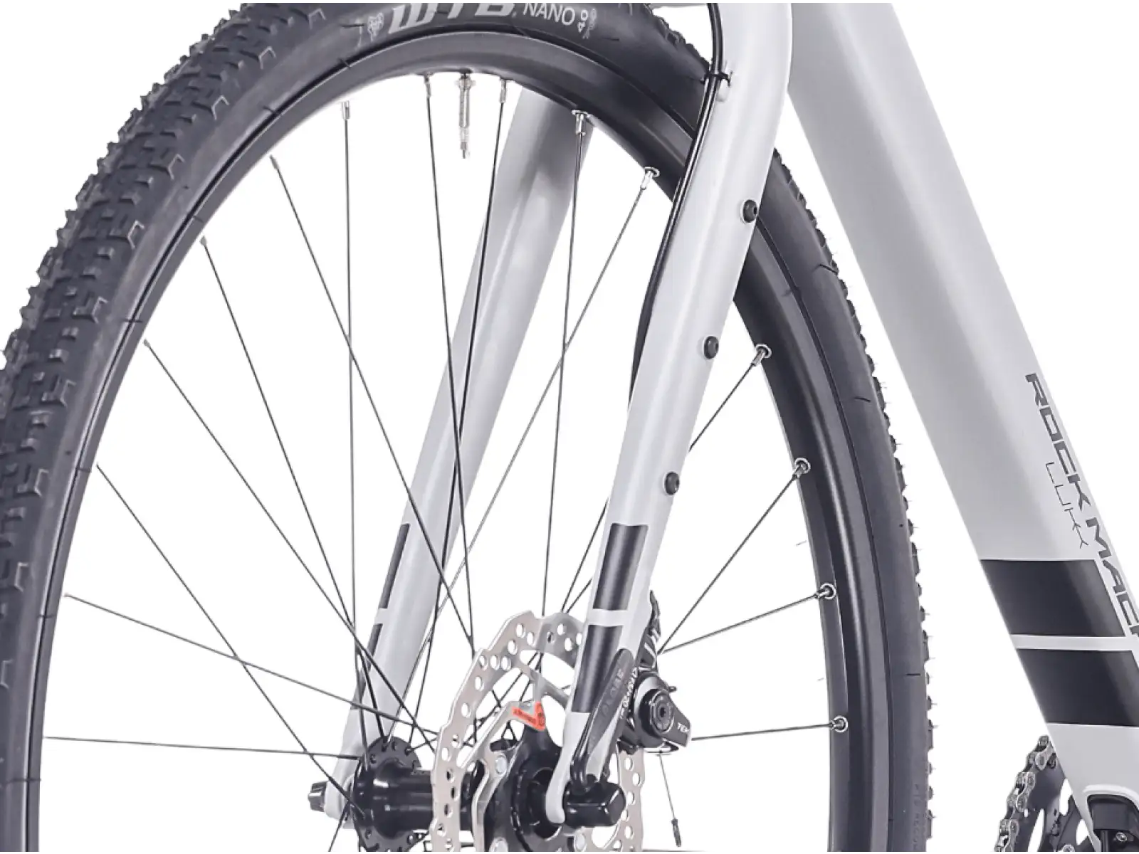 Rock Machine Lukk 20 Flat Bar gravel bicykel Matte Limerock Grey