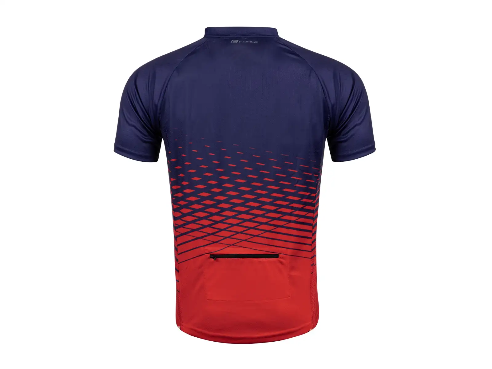 Force Angle MTB pánsky dres krátky rukáv modrá/červená