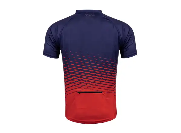 Force Angle MTB pánsky dres krátky rukáv modrá/červená