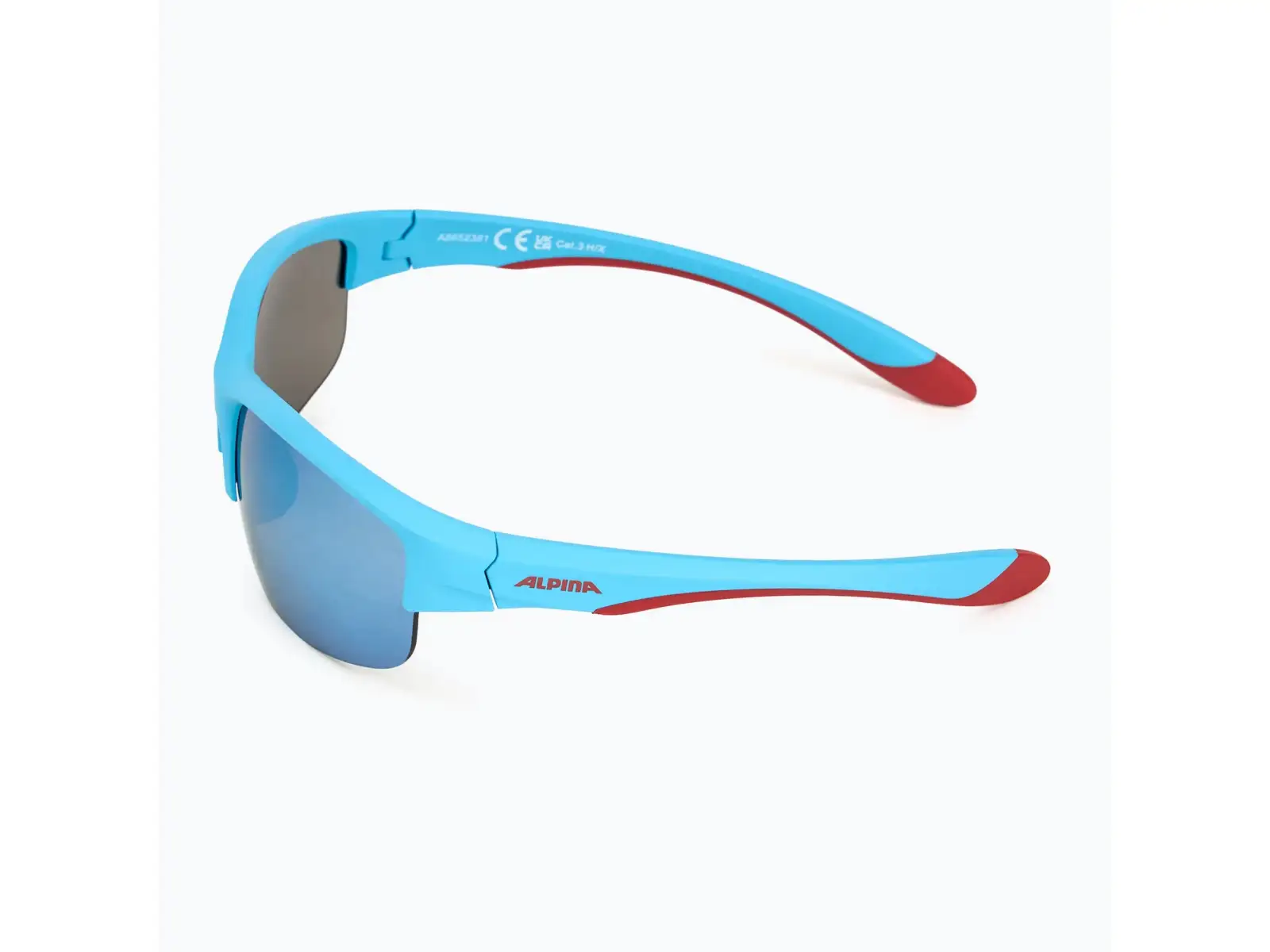 Alpina Flexxy Youth HR detské okuliare Blue-Red Matt/Blue mirror