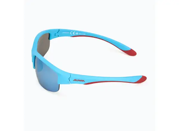 Alpina Flexxy Youth HR detské okuliare Blue-Red Matt/Blue mirror