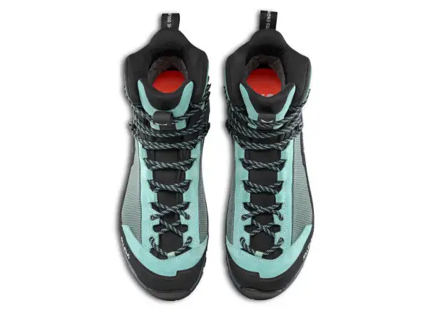 Salewa Mountain Trainer 3 Tech Mid GTX dámske turistické topánky Willow/Orion Blue