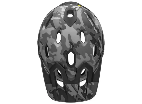 Prilba Bell Super DH Mips Mat/Gloss Black Camo