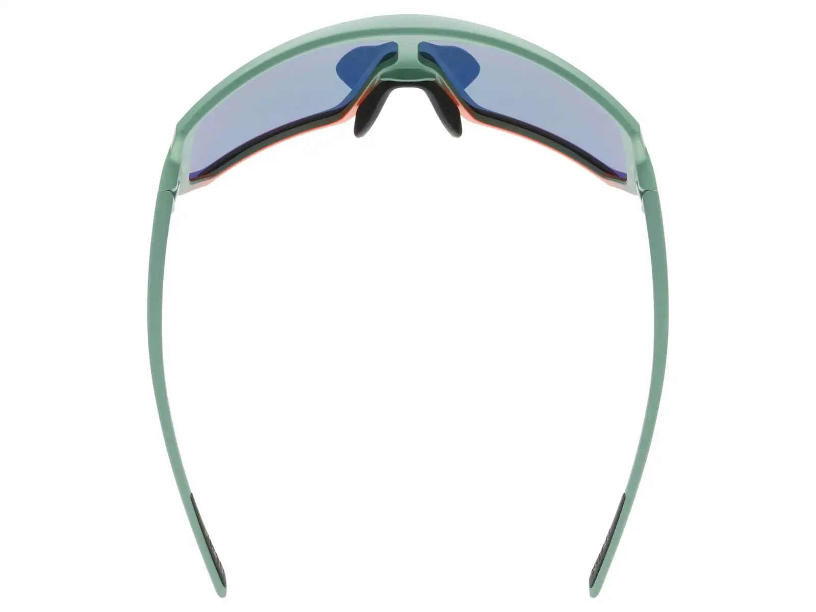 Uvex Sportstyle 235 okuliare Moss Green Grapefruit Mat/Mirror Red (Cat. 2)