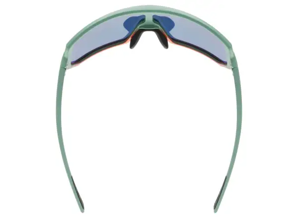 Uvex Sportstyle 235 okuliare Moss Green Grapefruit Mat/Mirror Red (Cat. 2)