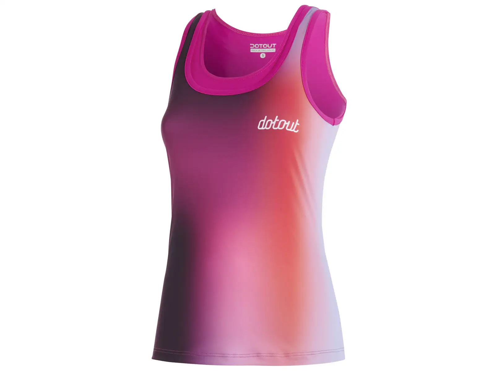 Dámsky dres bez rukávov Dotout Flash Magenta