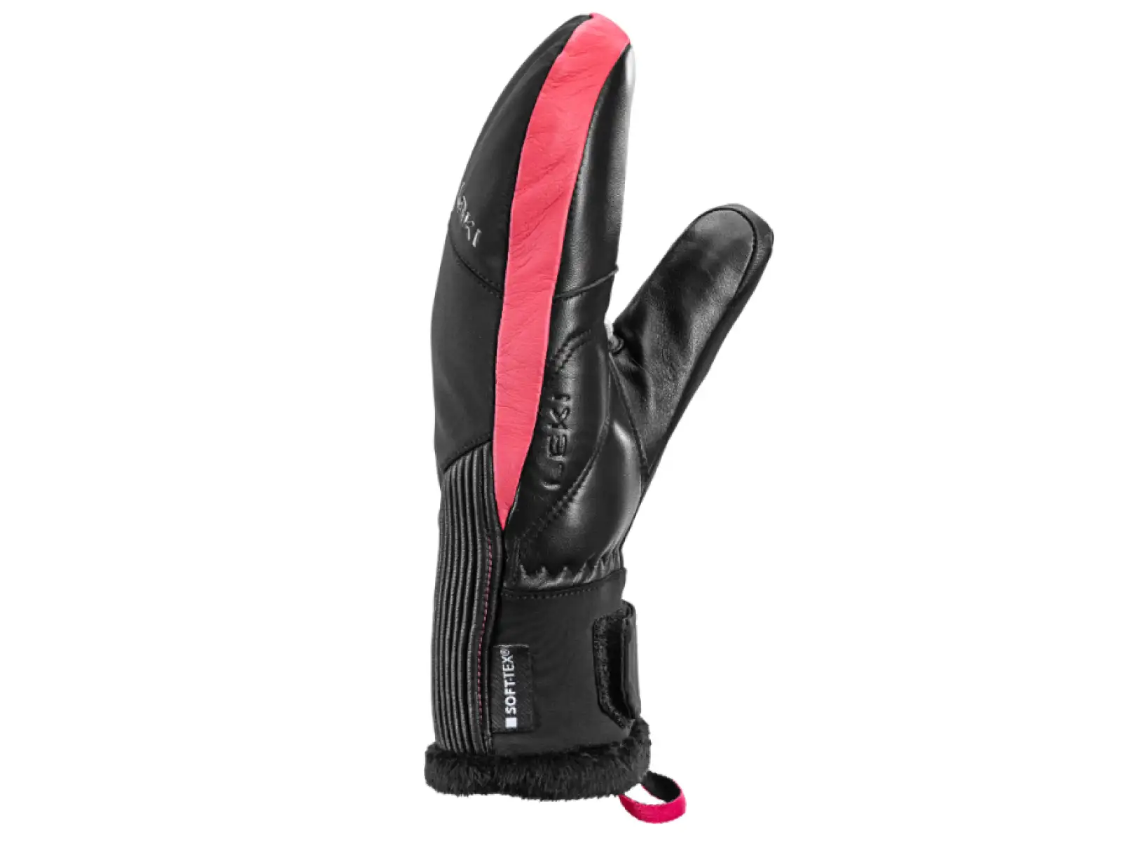 Leki Vallarta 3D Women Mitt dámske palčiaky Black-Rose