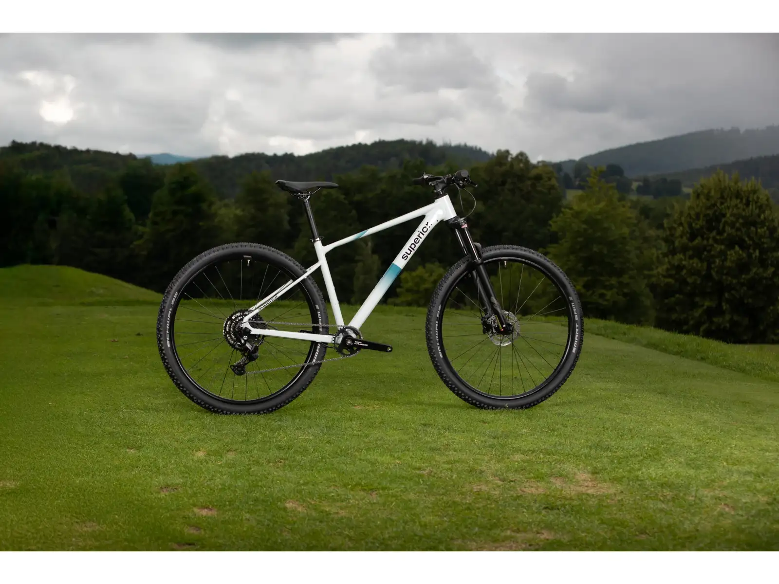 Superior XC 6.2 horský bicykel Gloss Grey/Petrol