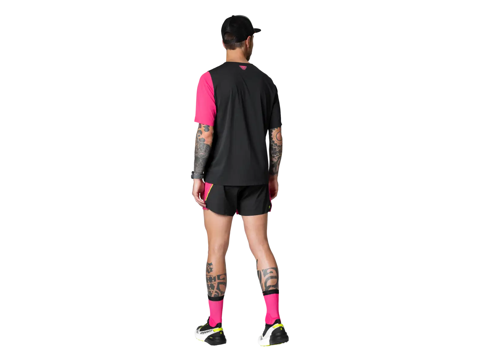 Dynafit DNA pánske bežecké tričko krátky rukáv Pink Glo