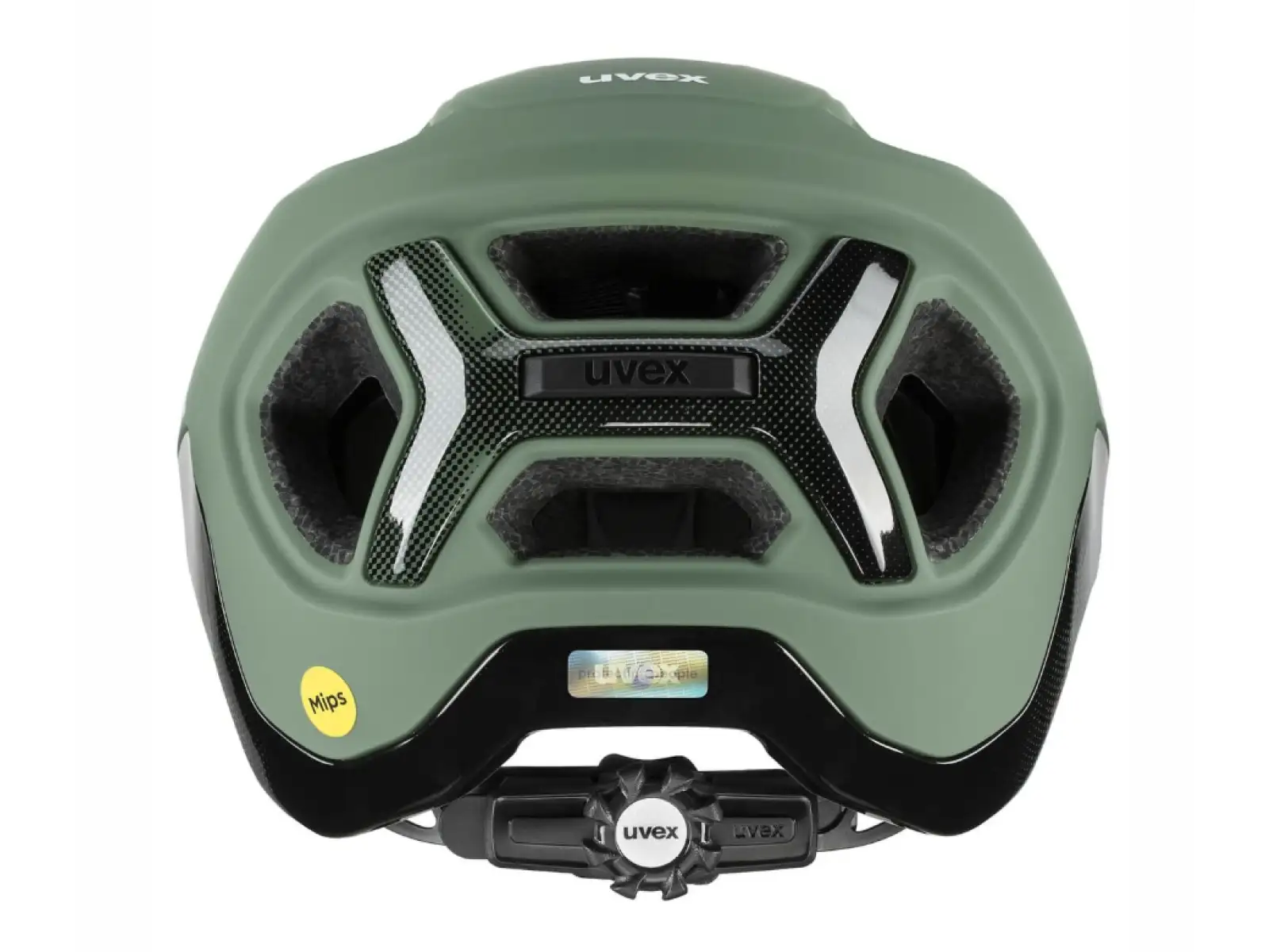 Uvex React MIPS MTB prilba Moss Green/Black Matt