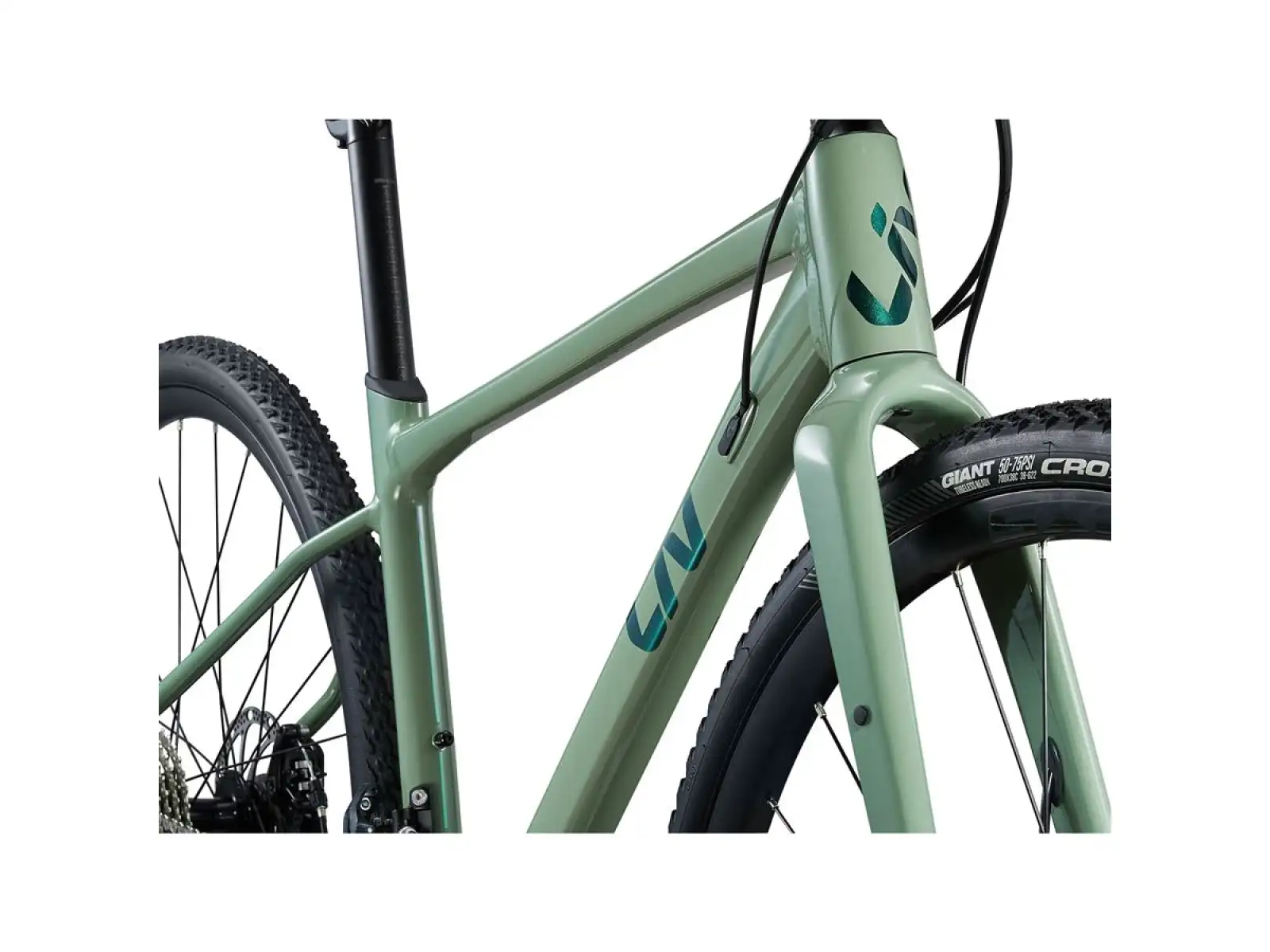 Liv Devote 2 gravel bicykel shale green