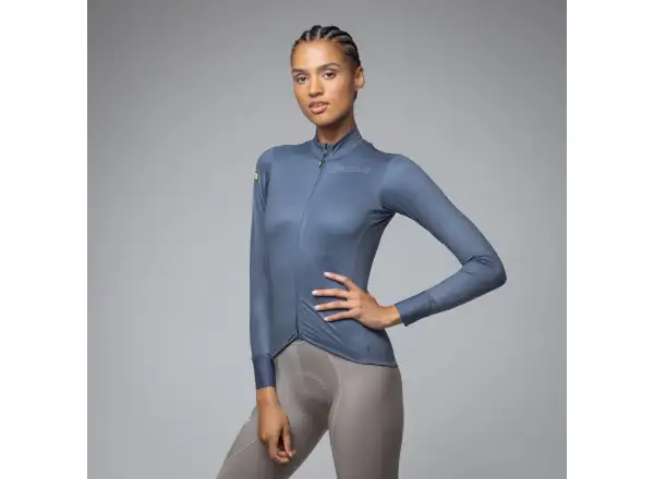 Alé PR-E Follow Me 2.0 dámsky zateplený dres dlhý rukáv Powder Blue