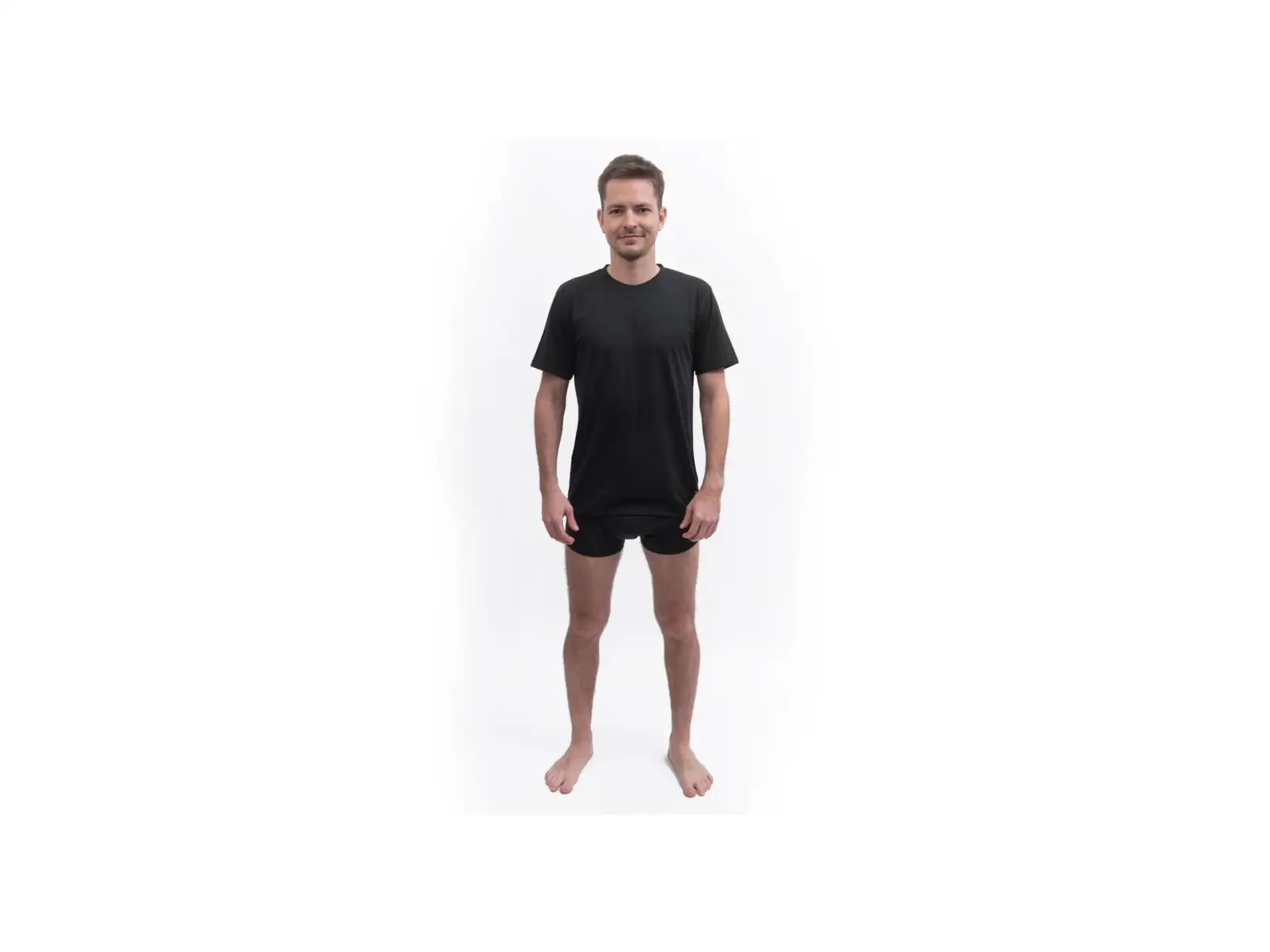 Sensor Merino Cordura pánske tričko krátky rukáv čierna