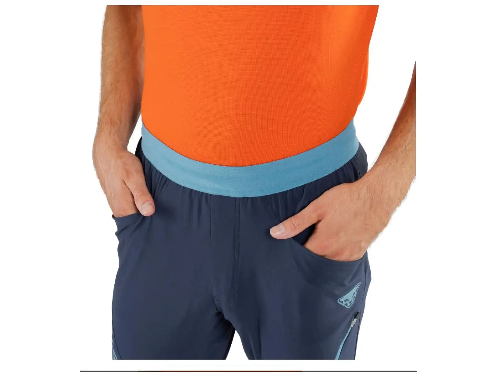 Dynafit Transalper Hybrid pánske funkčné nohavice Blueberry/Storm Blue