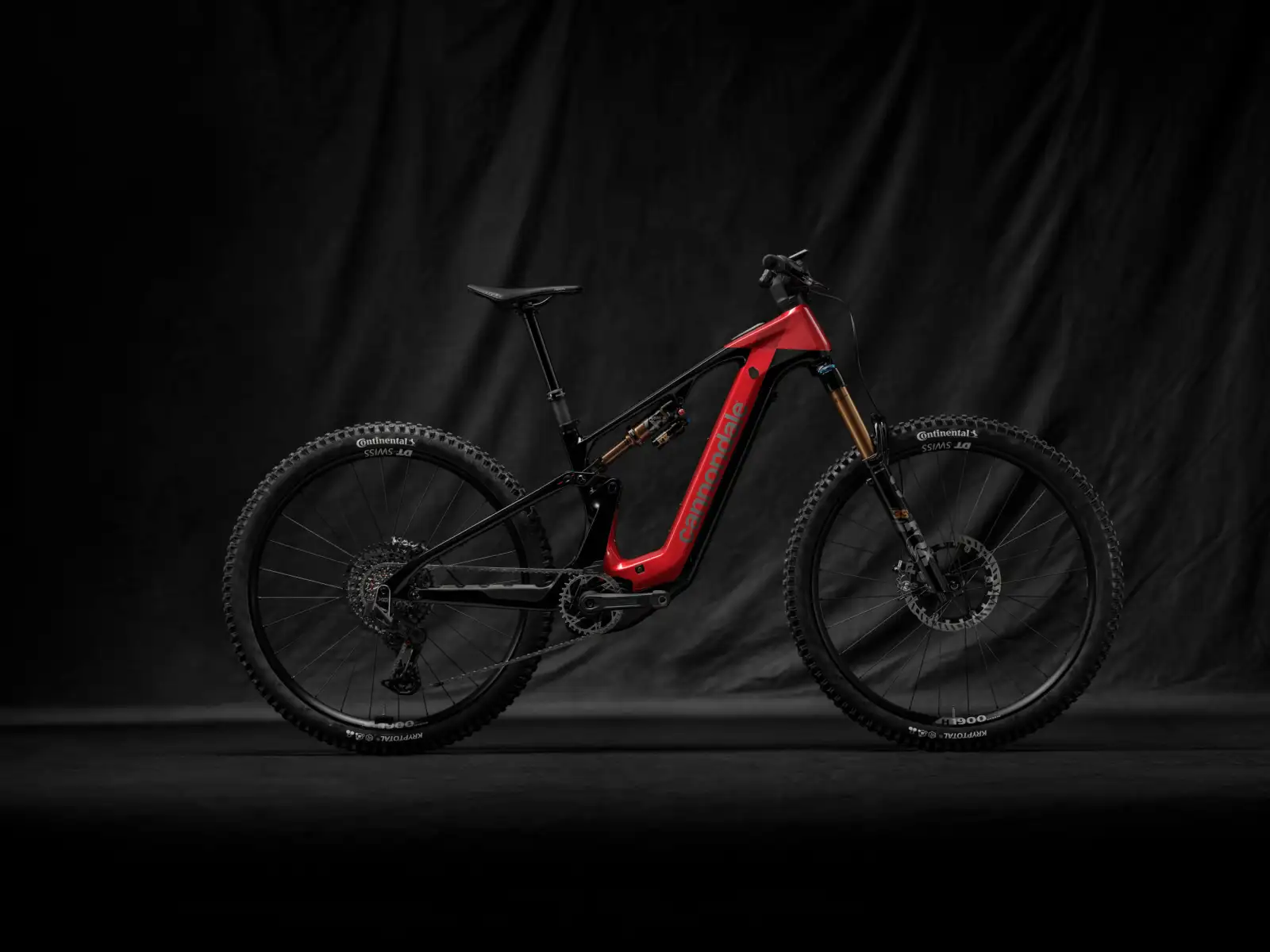 Cannondale Moterra Carbon 1 celoodpružený elektrobicykel Metallic Red