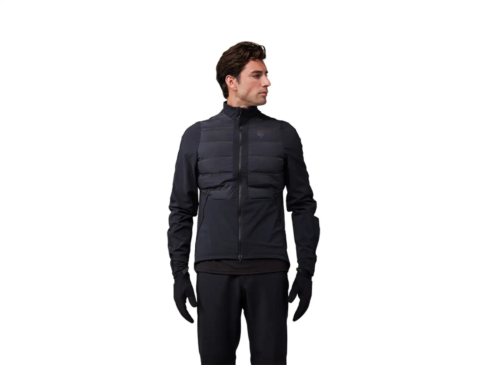 Fox Flexair Fire Hybrid Lunar pánska bunda Black