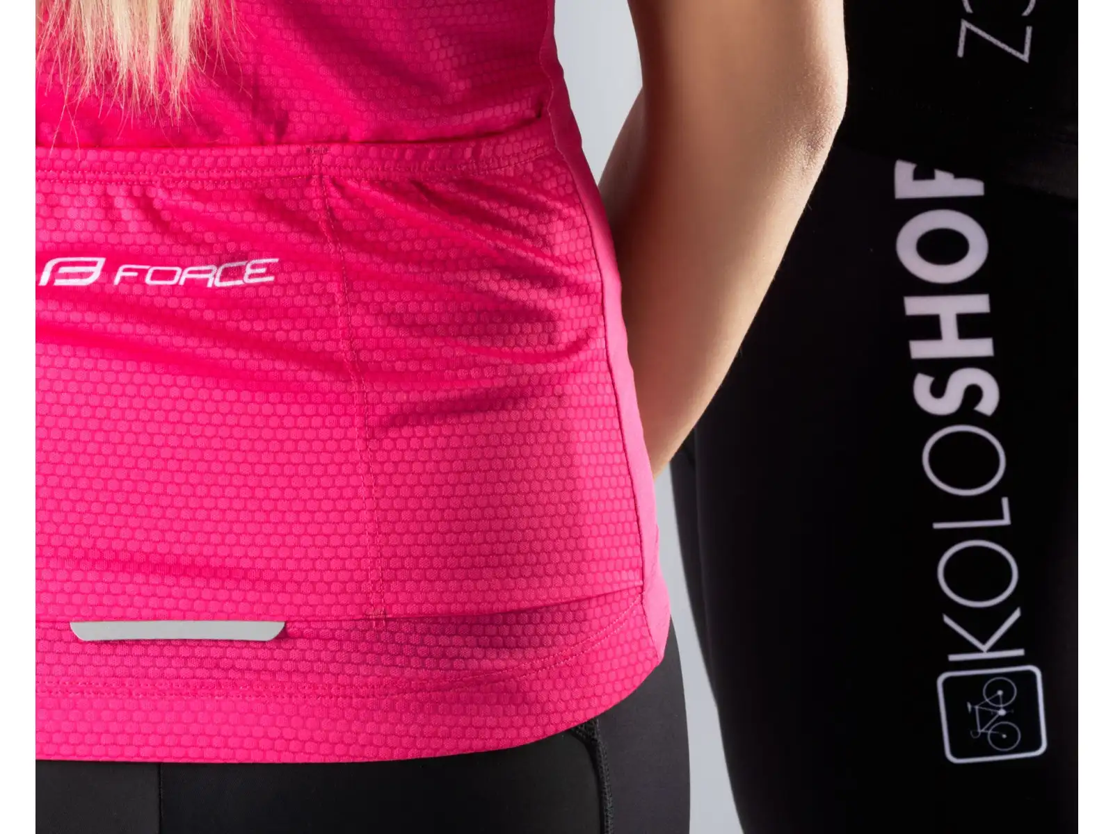 Koloshop Force dámsky dres s krátkym rukávom Lady pink