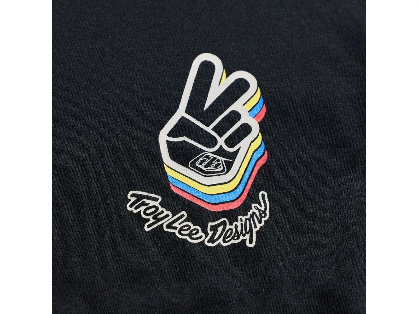 Troy Lee Designs Deuces detské tričko s krátkym rukávom Black