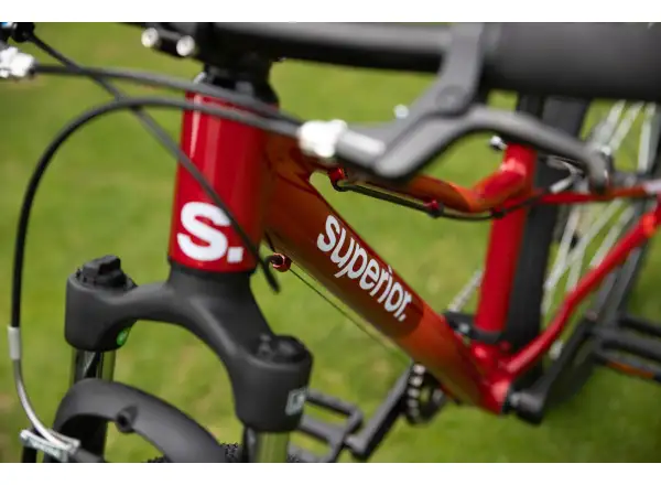 Superior RACER 24 detský bicykel Gloss Racing Red