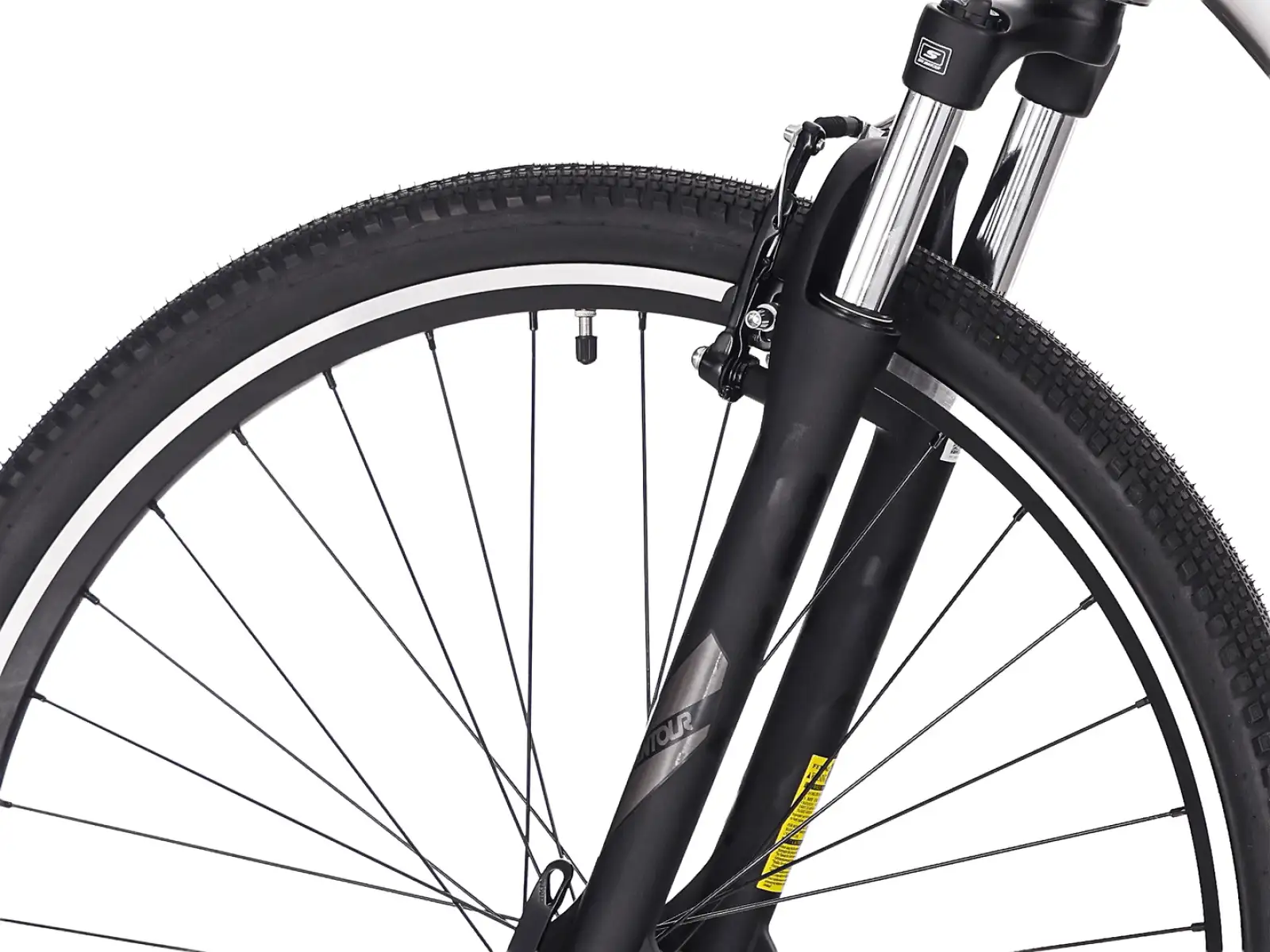 Superior Blox 6.0 MS trekingový bicykel Gloss Dark Chrome