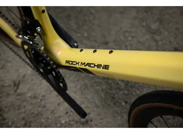 Rock Machine Lukk CR 60 gravel bicykel Gloss Sulfur Yellow