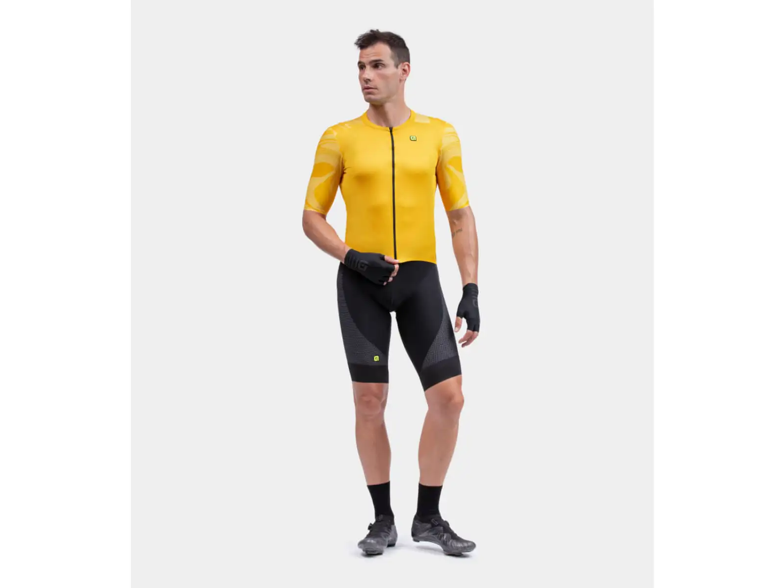Alé R-EV1 Artika pánsky dres krátky rukáv Yellow