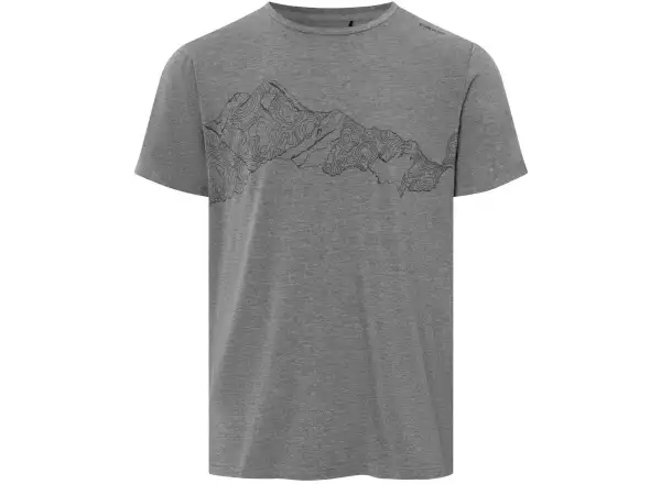 Viking Lako pánske tričko krátky rukáv dark grey