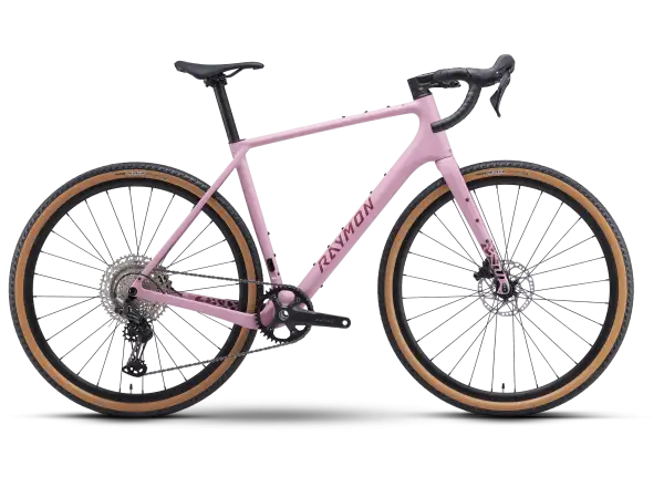 Raymon Soreno Comp 700 GRX gravel bicykel Mohair Pink