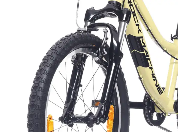 Rock Machine Storm 20 VB detský bicykel Sulfur Yellow