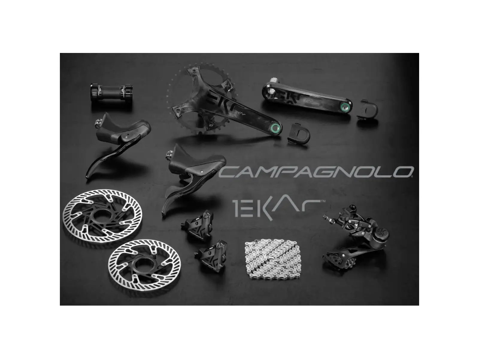 Campagnolo Ekar DB 1x13 gravel sada 175 mm/44 zubov