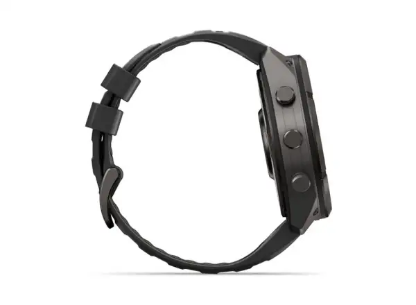 Garmin Fénix 9 Pro inReach 47 mm inteligentné hodinky Carbon gray DLC Titanium Black/Pebble gray