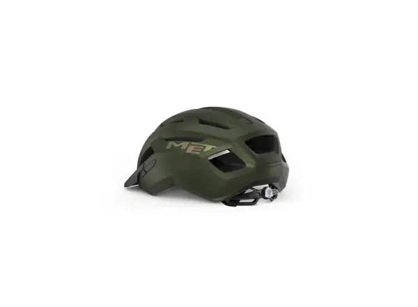 MET Allroad Cyklistická prilba Olive Iridescent