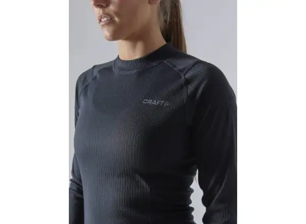 Craft Core Dry Baselayer dámsky set tričko dlhý rukáv+nohavice čierna