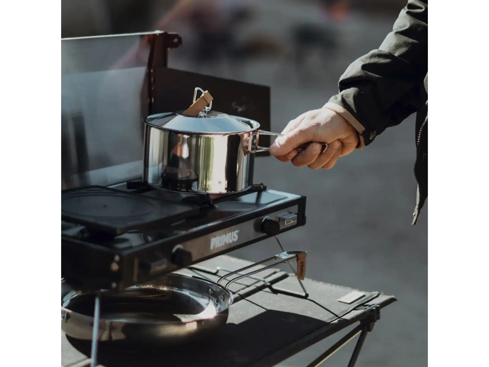 Primus CampFire Cookset S.S. Small kempingová súprava na varenie