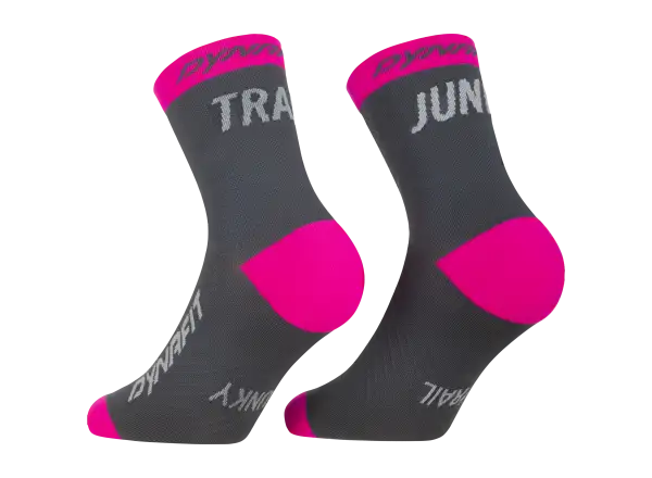 Dynafit Trail Mid bežecké ponožky Cinder/Pink Glo