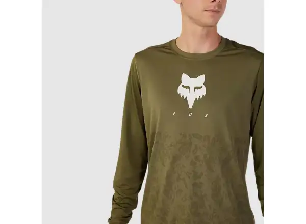 Fox Ranger Tru Dri pánsky dres s dlhým rukávom Olive Green