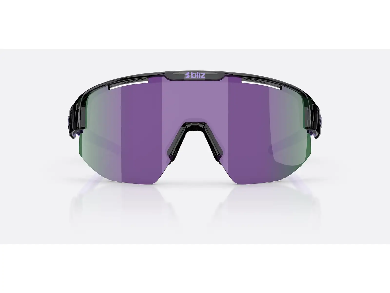 Bliz Matrix Small slnečné okuliare Crystal Black/Grey Purple Multi