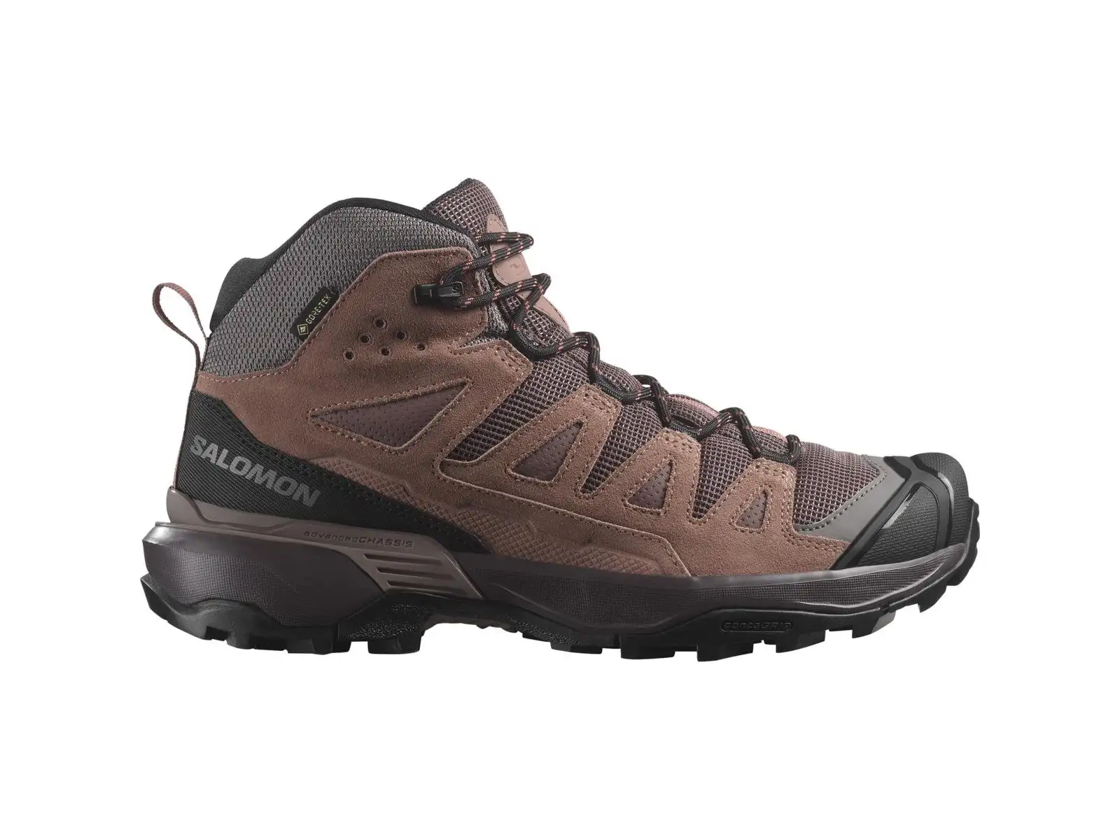 Salomon X Ultra 360 LTR MID GTX dámska turistická obuv Peppercorn/Cognac/Hot Coral