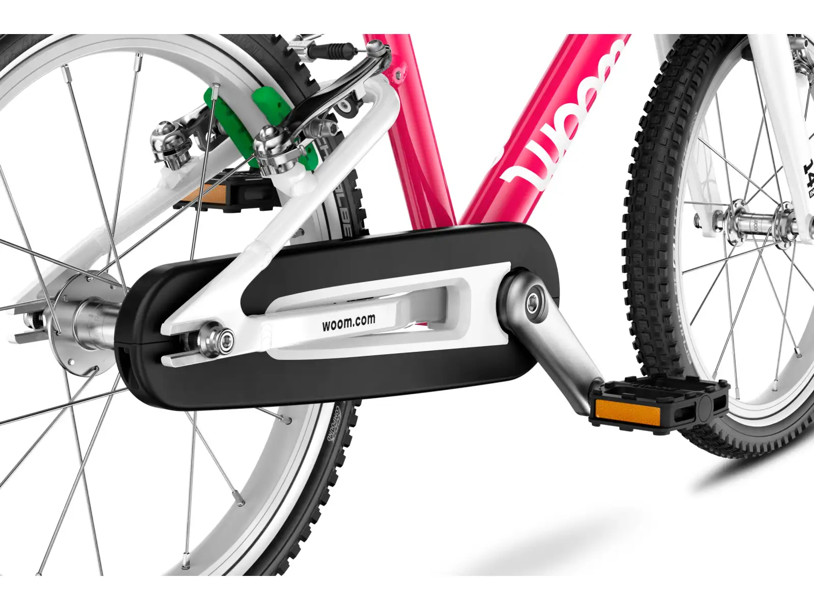 Woom GO 2 Hot Pink 14 detský bicykel