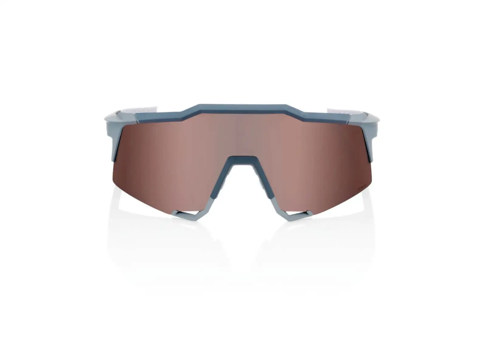 100% SPEEDCRAFT HiPER Crimson Silver okuliare stone grey/brown