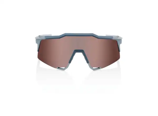 100% SPEEDCRAFT HiPER Crimson Silver okuliare stone grey/brown