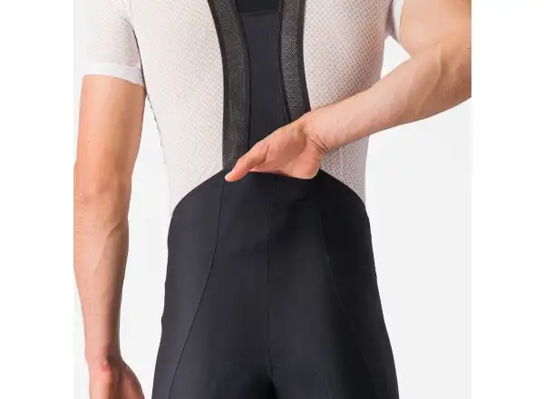 Castelli Espresso 3 pánske kraťasy s vložkou a laclom Black