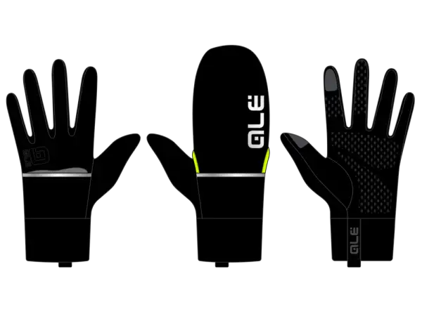 Alé Accessori Scirocco cyklistické rukavice čierna